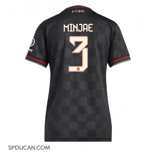 Zenski Nogometni Dres Bayern Munich Kim Min-jae #3 Rezervni 2025-26 Kratak Rukav